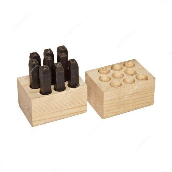 Young Bros Stamp Figure Set, 06093, 1/4 Inch, 9PCS