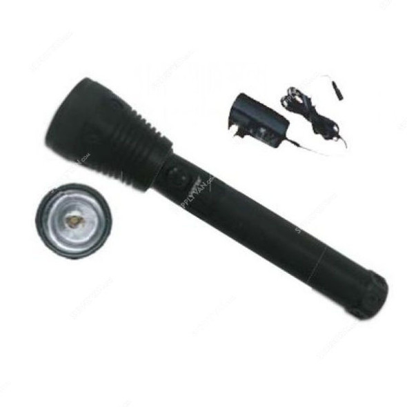 Vertex LED Rechargeable Flashlight, VXFL-303, 130 LM