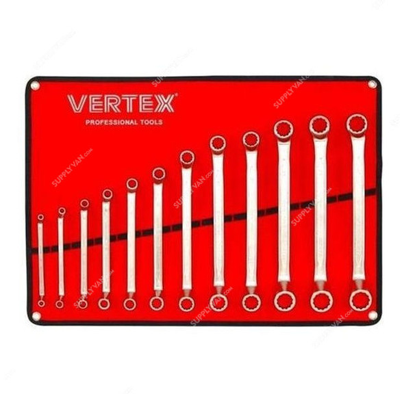 Vertex OffSet Ring Spanner Set, VXRSM-112, 12PCS