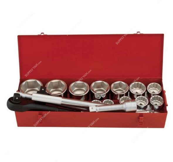 Genius Metric Hand Socket Set, GS-816M, 16PCS