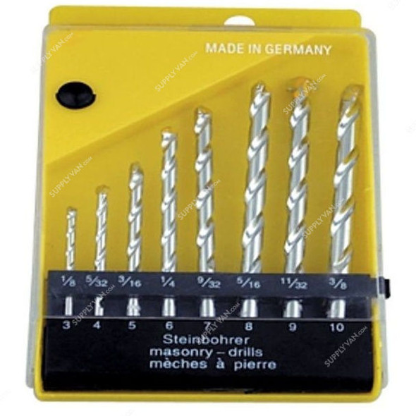 Robustline Masonary Drill Bit Set, 8PCS