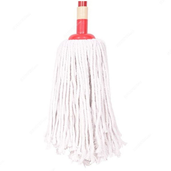 Moonlight Cotton Mop With Handle, 53282, Red