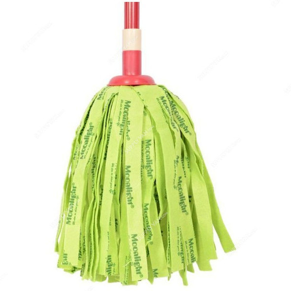 Moonlight Cotton Mop With Handle, 53283, Red