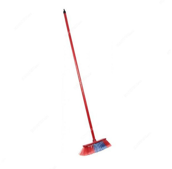 Eco Soft Broom, 10210, 120CM, Red