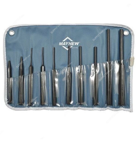 Mayhew Long Punch Set, 62077, 10PCS