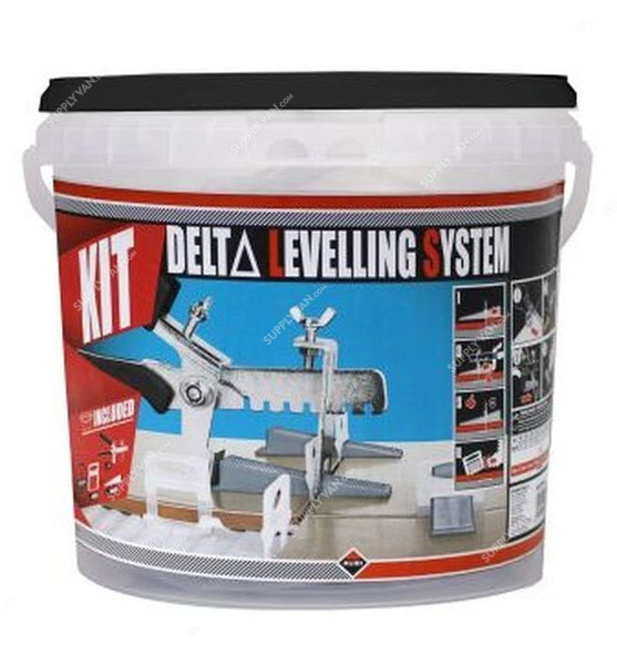 Rubi Delta Levelling System Kit, 2848, 201PCS