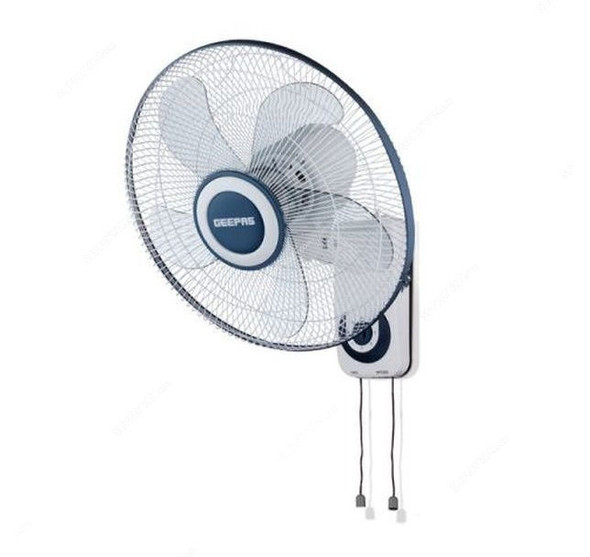 Geepas Wall Fan, GF9483, 16 Inch, 60W