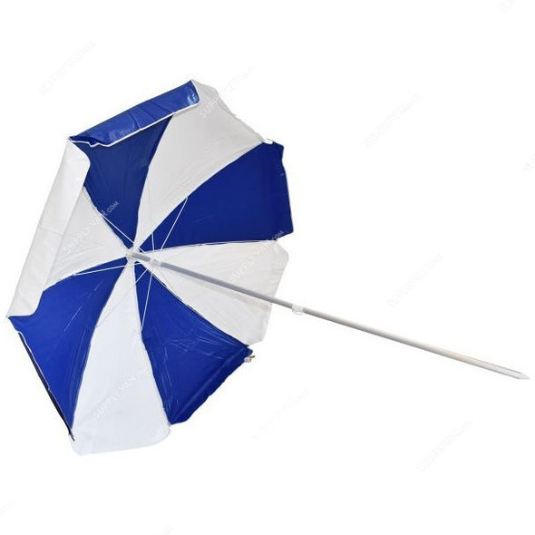Profen Beach Umbrella, Bum-100, 2 Mtrs, Navy Blue and White