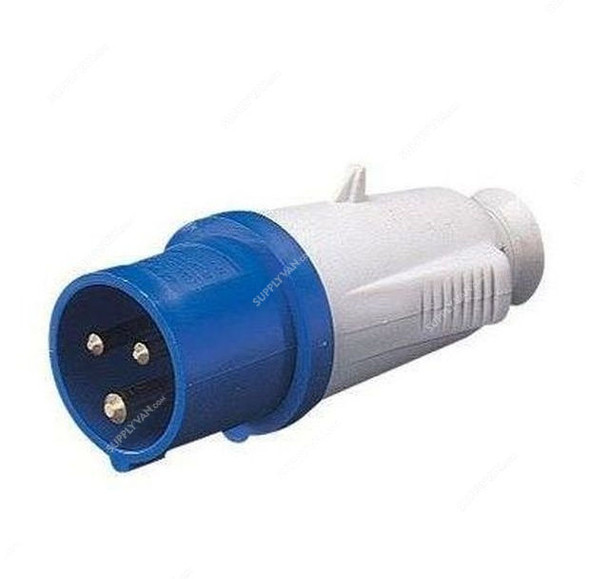Gewiss Industrial 3 Pin plug, 220V, 16A