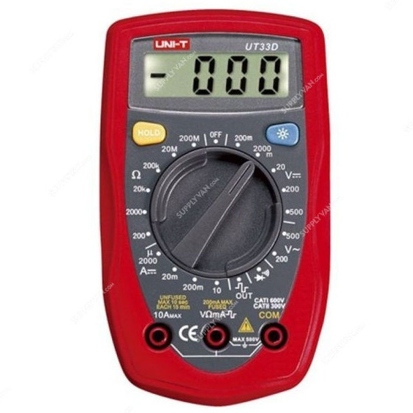 Uni-T Digital Multimeter, UT33D