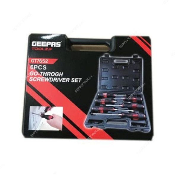 Geepas Screw Driver Set, GT7652, 6PCS