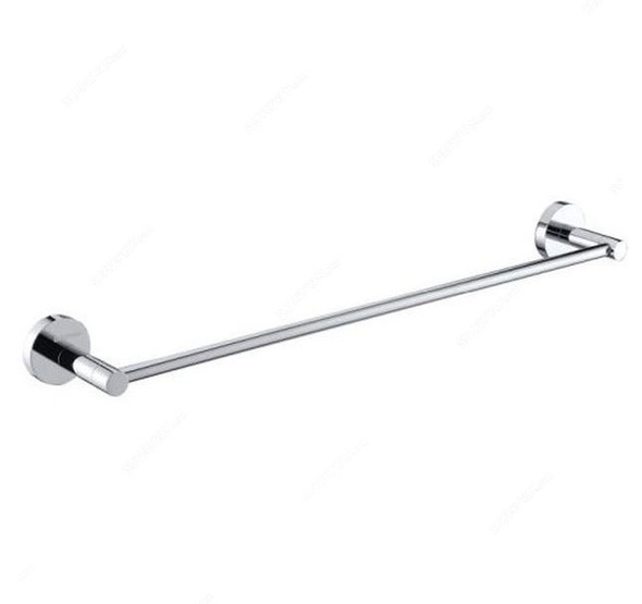 Geepas Single Towel Bar, GSW61044, Stainless Steel, 8Kg