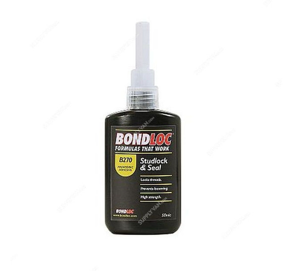 Bondloc Thread Lock And Stud Lock Adhesive, B270, 25ML