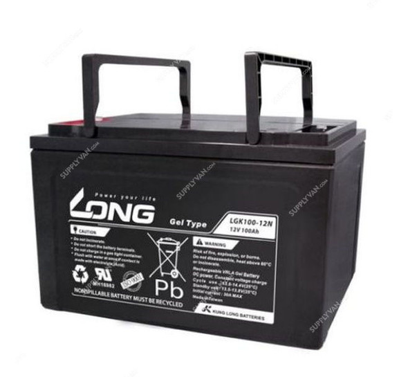 Long Gel Battery, LGK100-12N, 12V, 100Ah