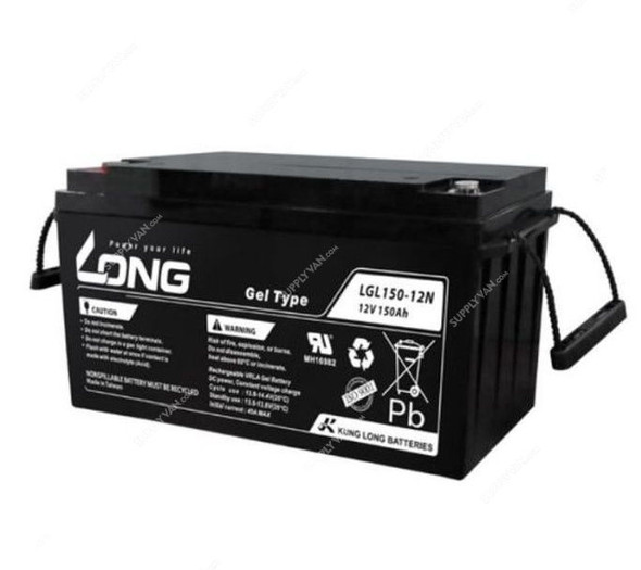 Long Gel Battery, LGL150-12N, 12V, 150Ah