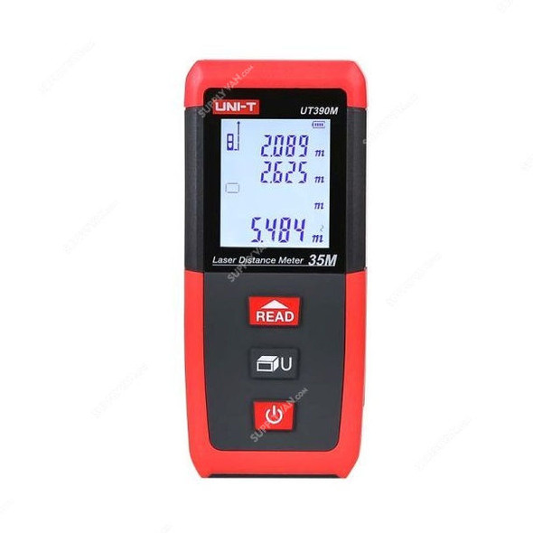 Uni-T Laser Distance Meter, UT390M, 35 Mtrs