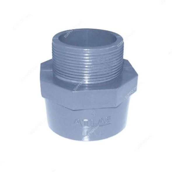 Atlas Male Adaptor, MA40X1-25, UPVC, BSP, 40MMx11/4 Inch Male