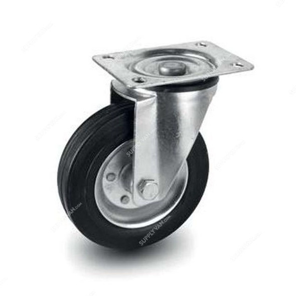 Swivel Plate Caster, 400080, Medium Duty, 8CM, 50Kg