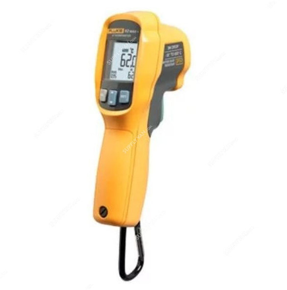 Fluke Infrared Thermometer, 62-MAXPlus, -30 to 650 Deg.C