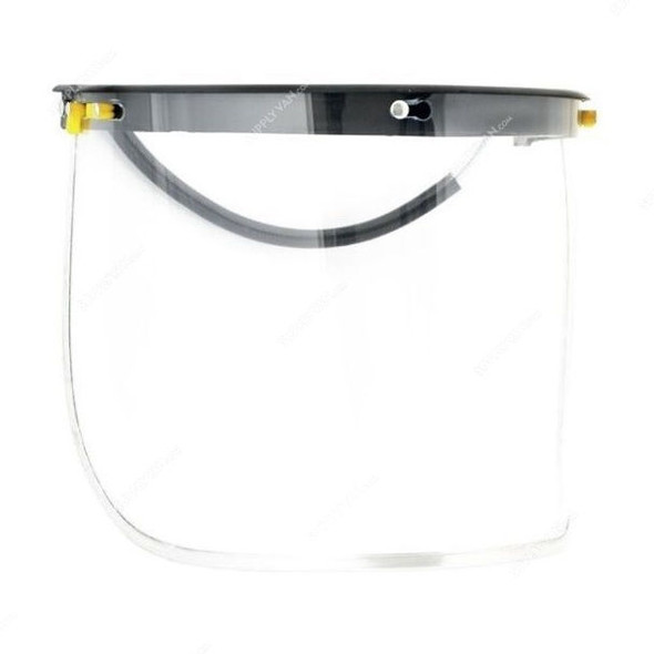 Sci Face Shield With Universal Head Gear, MSVC, Polycarbonate, Clear
