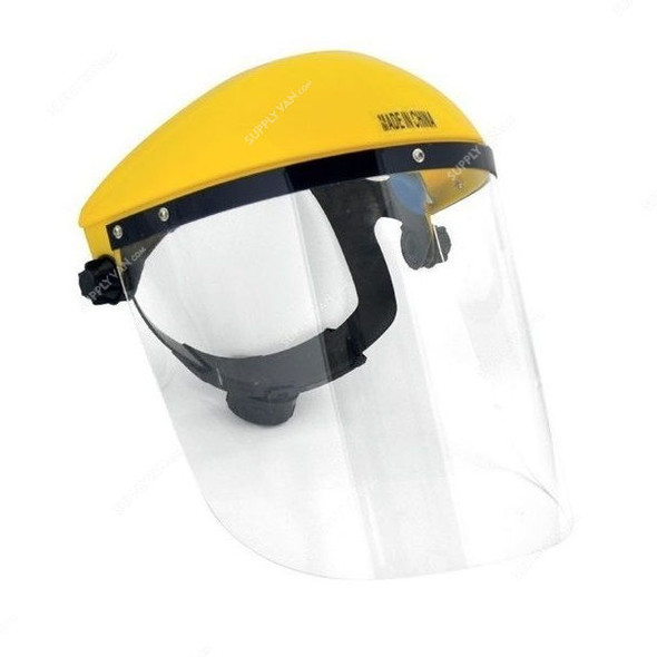 Sci Face Shield W/ Ratchet Head Gear, MM2, Clear