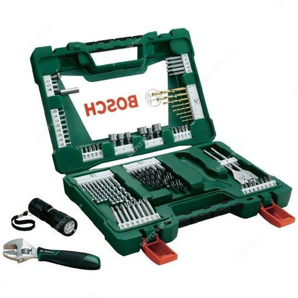 Bosch Drill Bit and Screwdriver Bit Set, V-Line, 83PCS