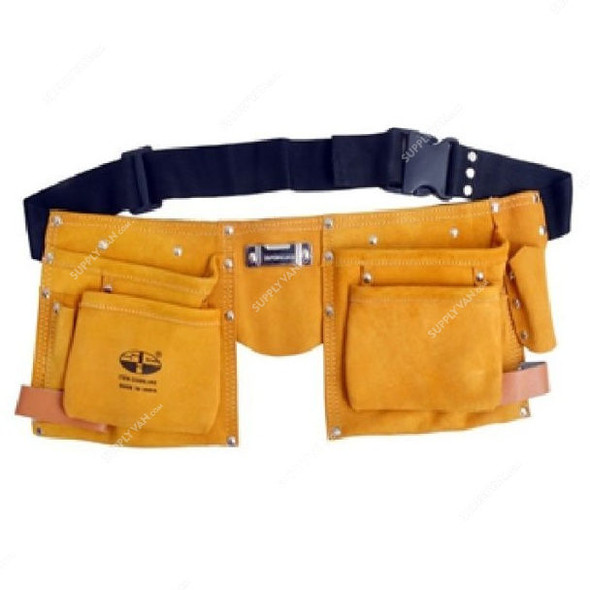 Sci Tool Bag, IRE, Leather, Yellow