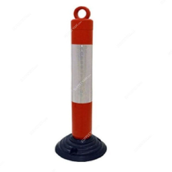 PE Traffic Post, IMA, 80CM, Red