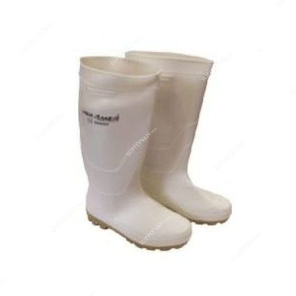 Per4mer Safety Gumboots, Size39, White