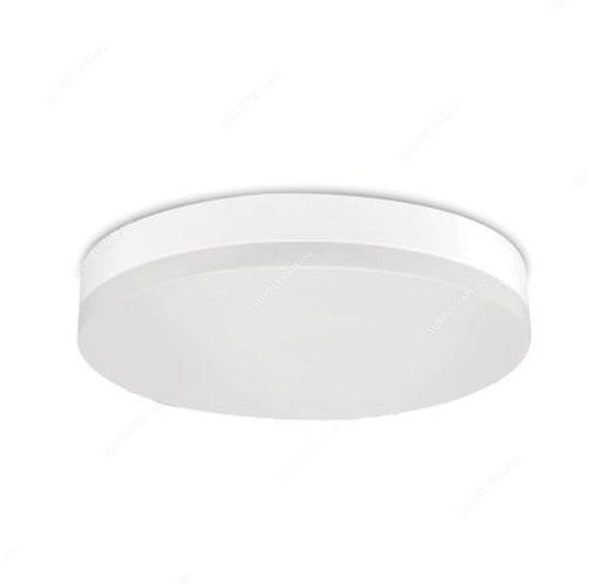 Ecolit LED Ceiling Light, EL3129W, Versa R, 100-240VAC, 12W, 3000K