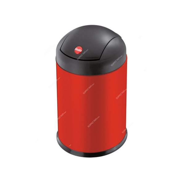 Hailo Push Bin, HLO-0704-759, Sienna Swing S, 4 Litres, Red