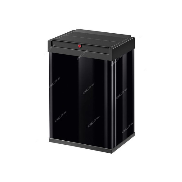 Hailo Waste Bin, HLO-0840-141, Big Box Swing L, 40 Litres, Black