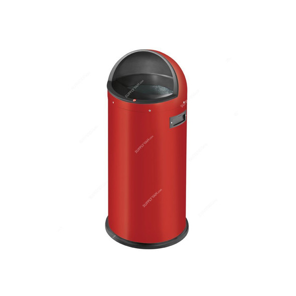 Hailo Waste Bin, HLO-0850-889, Big Bin Quick XL, 48 Litres, Red