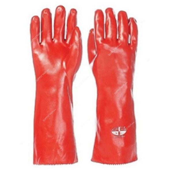Sci Chemical Gloves, R40, PVC, One Size Fits All, PK12