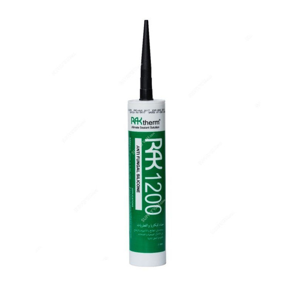 Raktherm Anti Fungal Silicone Sealant, 1200, 280GM, White