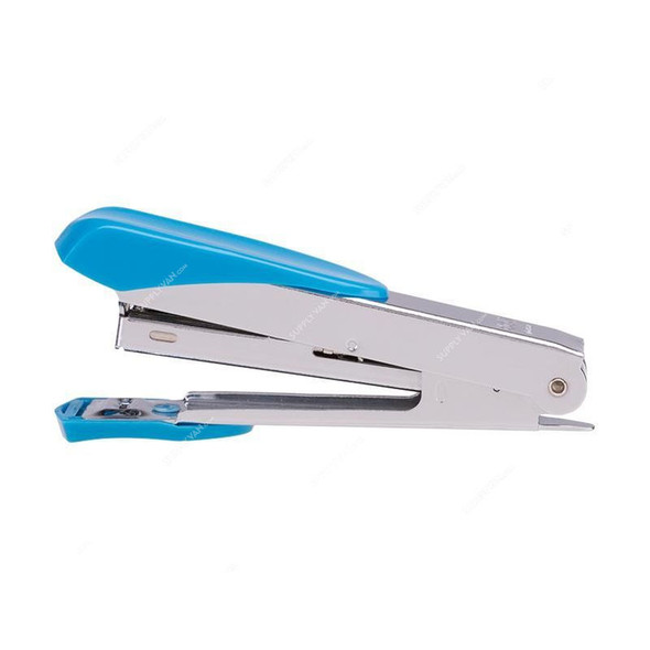 Deli Stapler, E0260, 15 Sheets, Blue