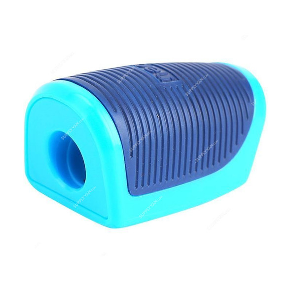 Deli Sharpener With Canister, E0520, 1 Hole, Blue