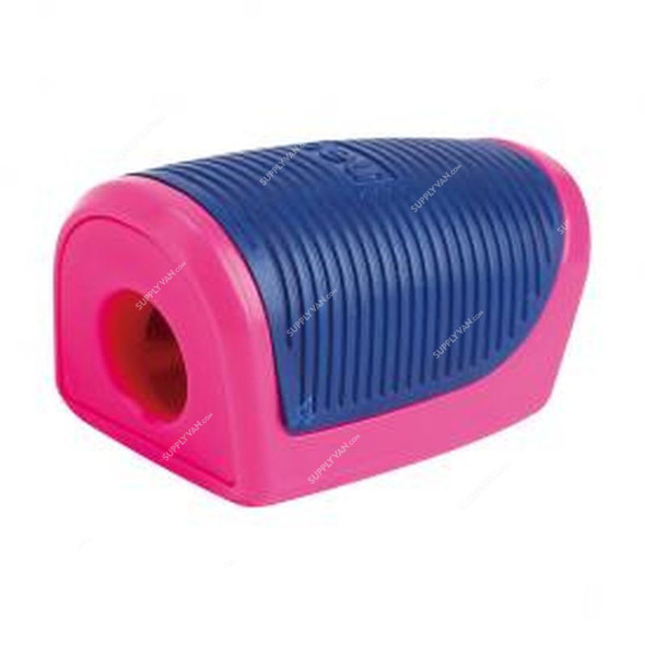 Deli Sharpener With Canister, E0520, 1 Hole, Pink