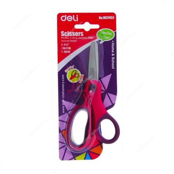 Deli Scissor, E37454, 152MM, Magenta/Purple