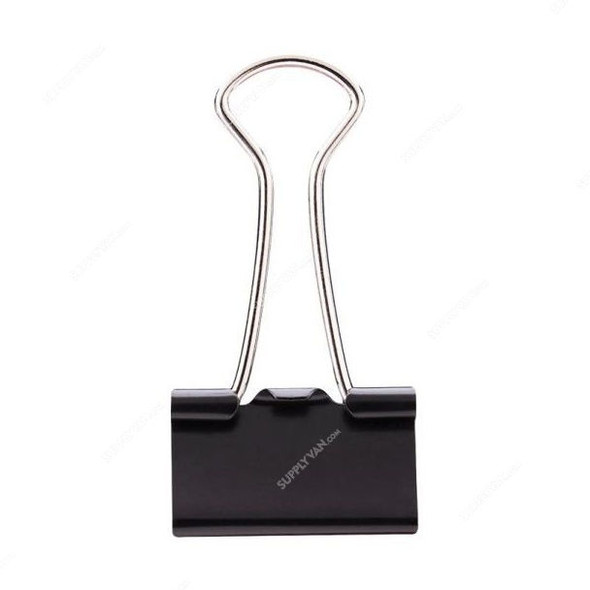 Deli Binder Clip, E38565, 19MM, PK12