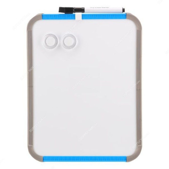 Deli Dry Erase Board, E39154, Steel, 216x279MM, Blue