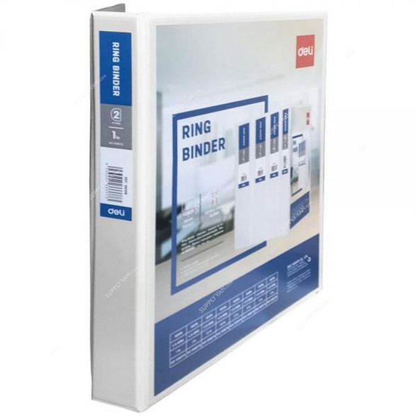 Deli 2-Ring Binder, E5610A, 1 Inch, A4