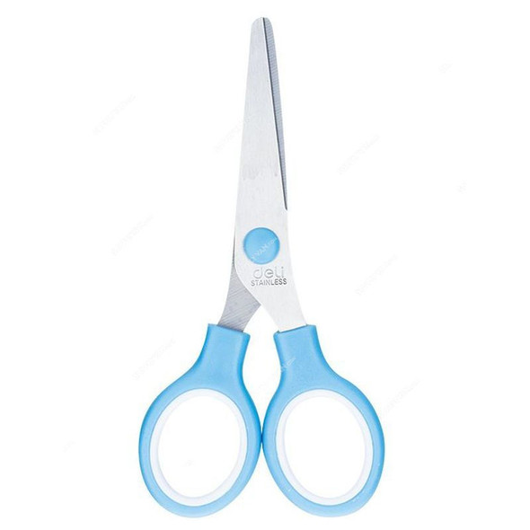Deli Scissor, E6007, 132MM, Blue