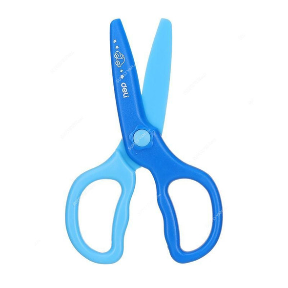 Deli Scissor, E6067, 120MM, Blue