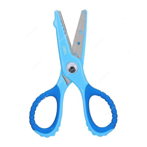 Deli Scissor, E6071, 134MM, Blue