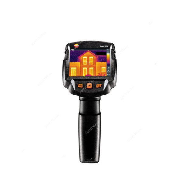 Testo Thermal Imager With App, 872, 0.01 to 1, 3.5 Inch TFT LCD