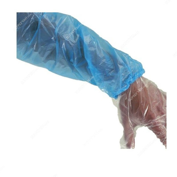 Hotpack Plastic Hand Sleeve, Posblue, Blue, 2000 Pcs/Carton