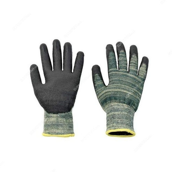 Honeywell Gloves, QAR, SHARPFLEX PU, Size10, Grey, PK20
