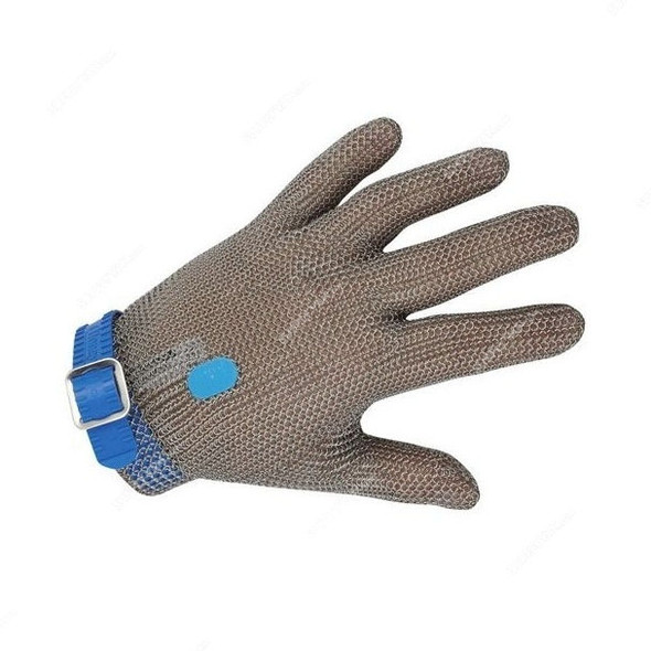 Honeywell Chainmesh Gloves, MRT-35, CHAINEXTRA, M, Silver