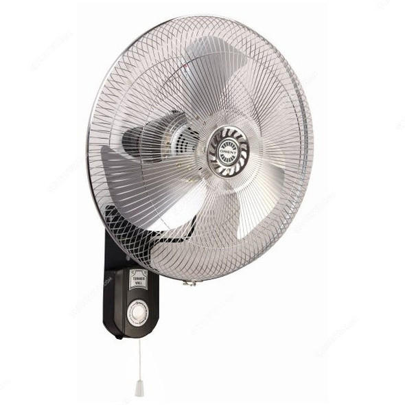 Orient Electric Wall Fan, TORNADO WALL II, 450MM, 90W, 1325RPM, Chrome